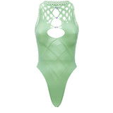 Lulu Bodysuit in Malachite Green