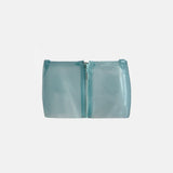 Manhattan Latex Mini Skirt Blue