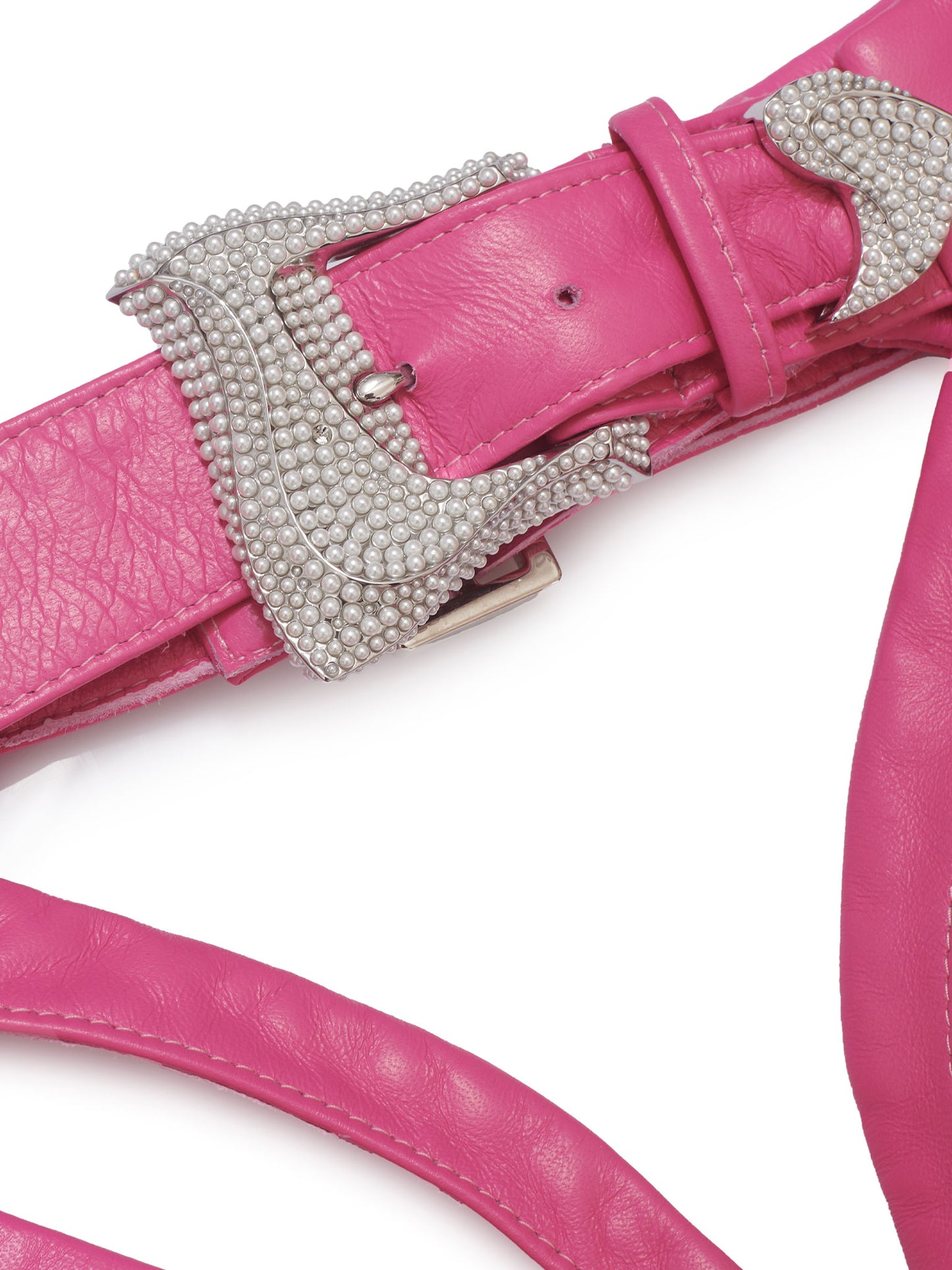 Oshun Leather Chaps Fuchsia Pink