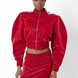 Premier Tracksuit Jacket Red