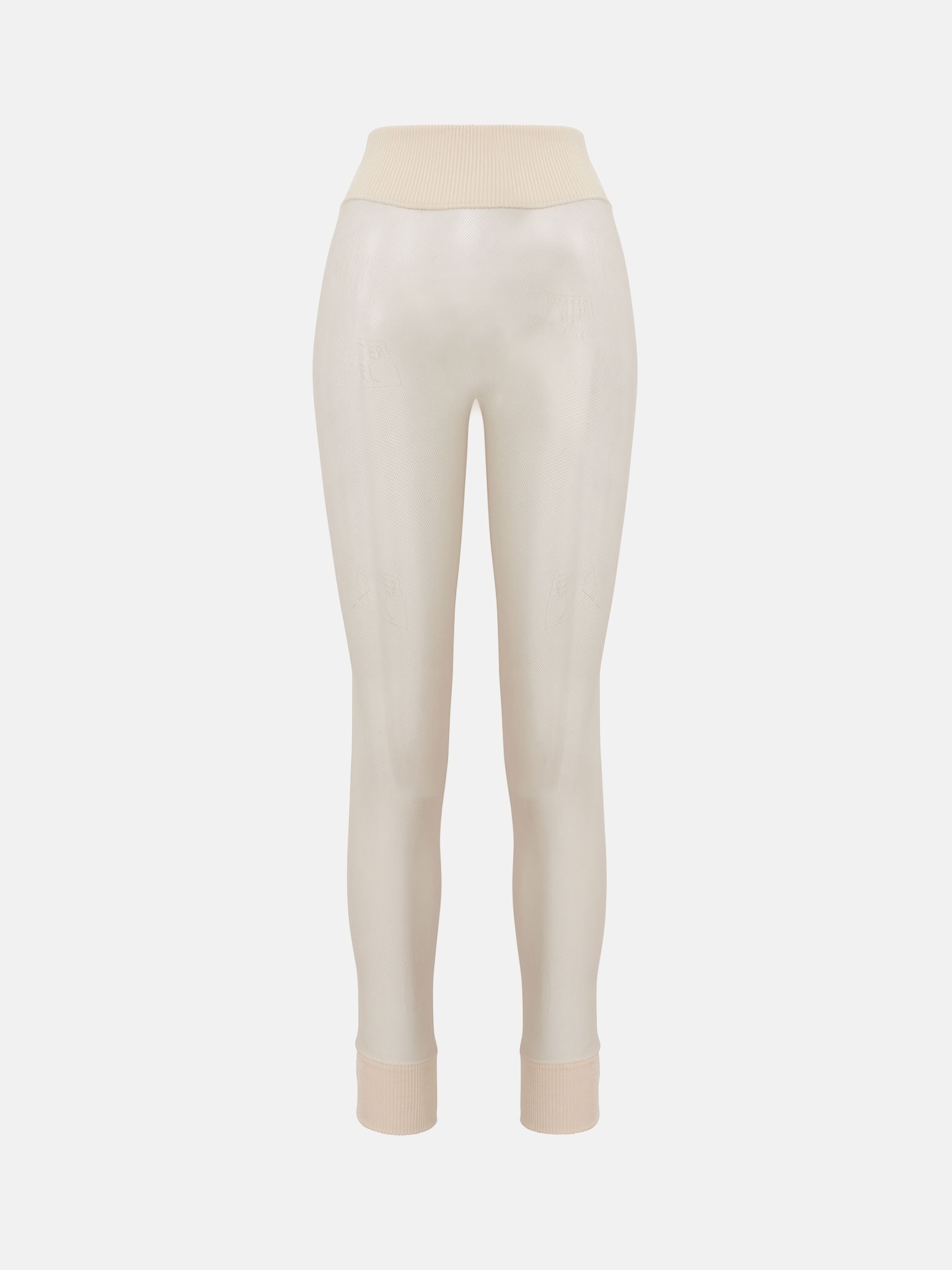 Parlay Mesh Legging Pants White POSTER GIRL