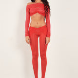 Margot Leggings Vixen Red