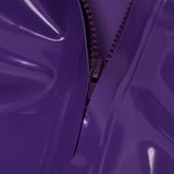 Florence Latex Dress Grape Punch