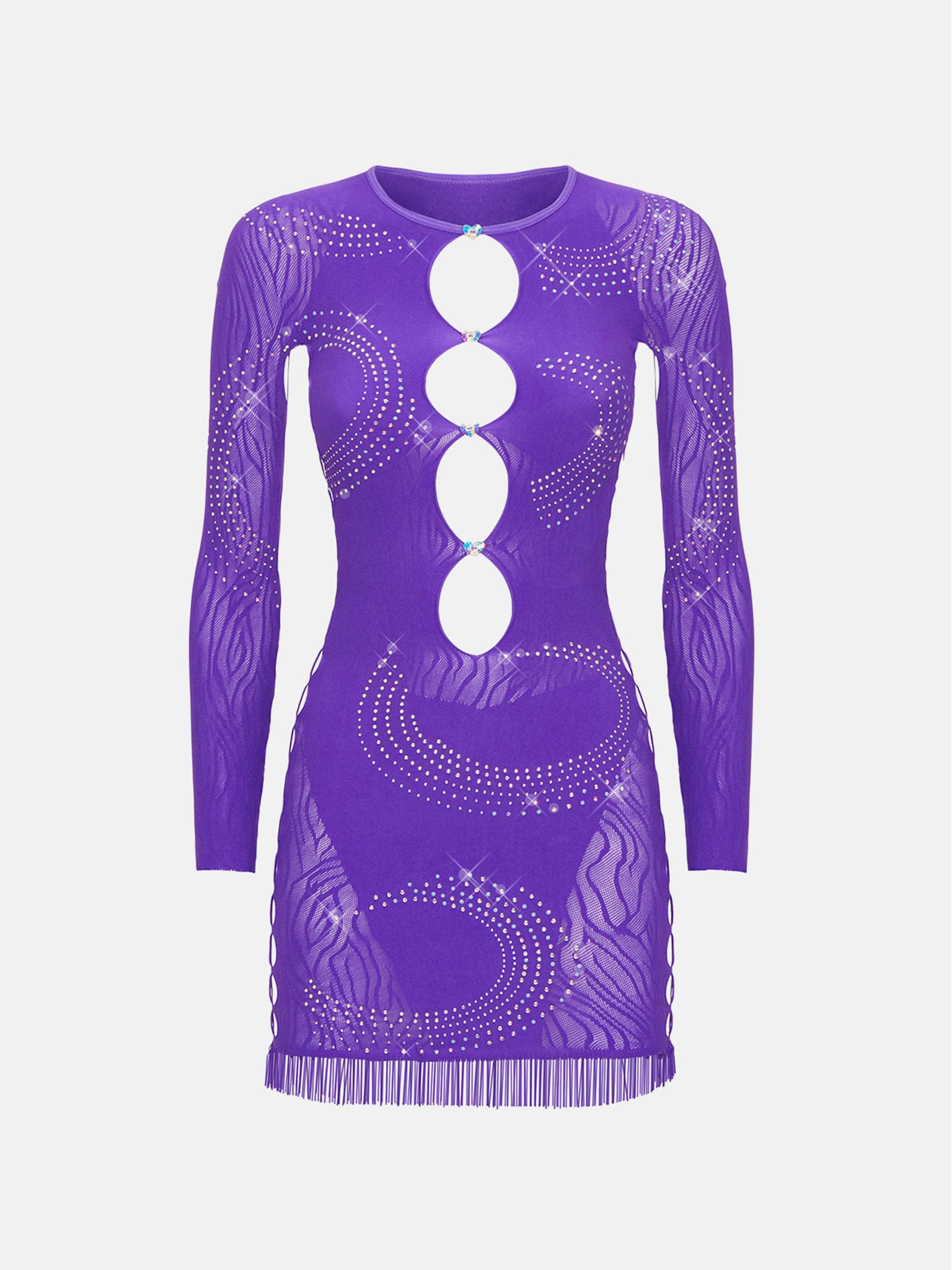 Rhinestoned Miranda Dress Twilight | POSTER GIRL Rhinestoned Miranda Dress Twilight | POSTER GIRL