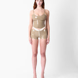 Whistle Latex Top Taupe
