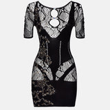 Stella Dress Jet Black