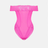 Charm Bodysuit Harlot Pink