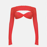 Davina Top Vixen Red