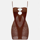 Gisele Dress Old Money Brown