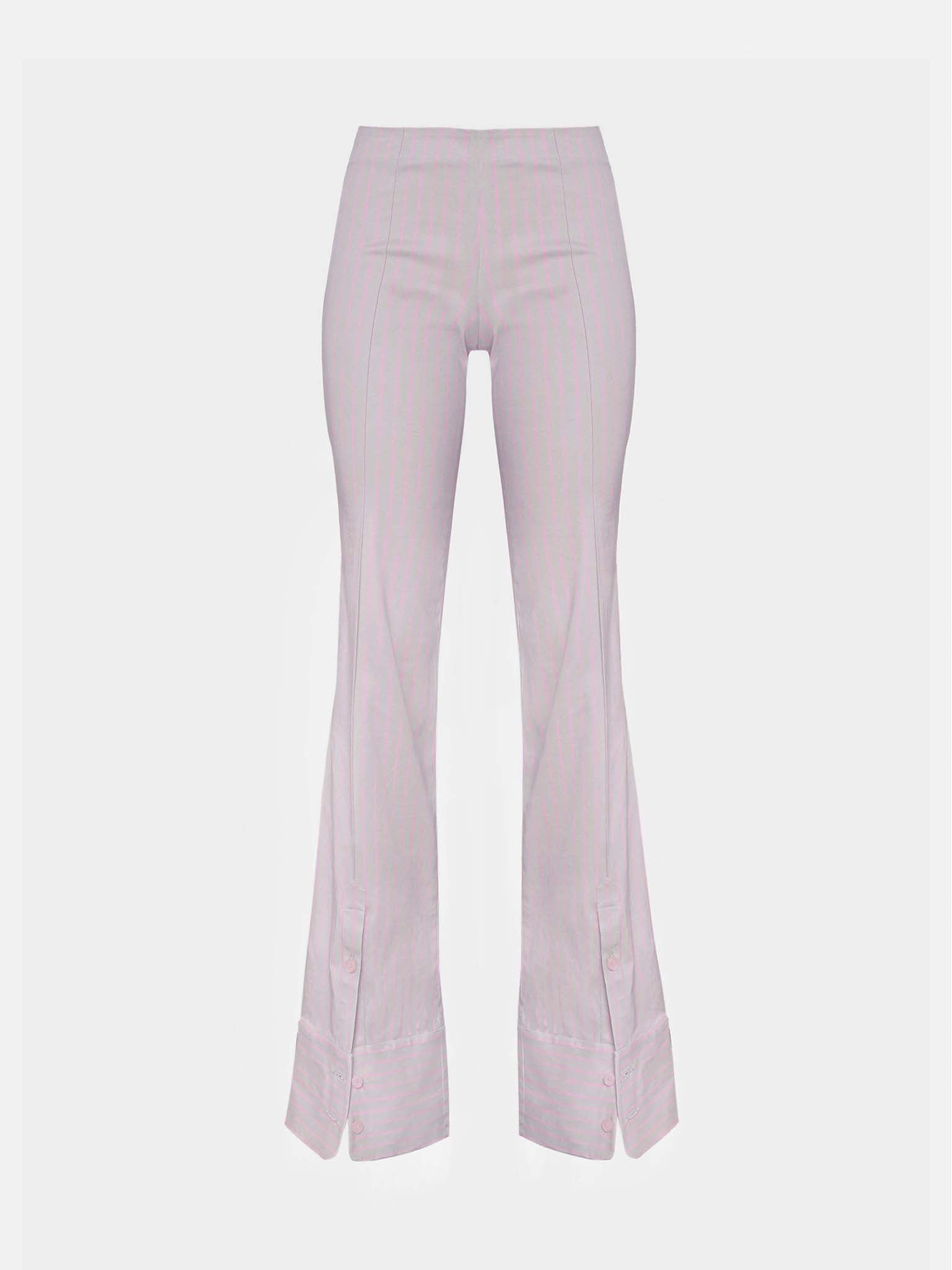 Shops pinstripe flare trousers