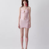 Megan Dress Rose Quartz