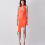 Tamika Dress in Chilli