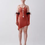 Anita Dress Burnt Henna