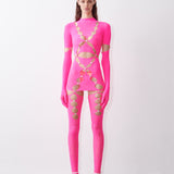 Taylor Jumpsuit Shocking Pink