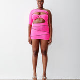 Robin Dress Shocking Pink