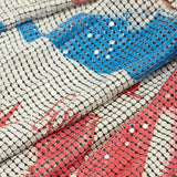 Penny Pleated Micro Skirt Billboard Print