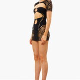 Barbi Dress Jet Black