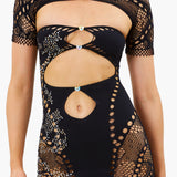 Barbi Dress Jet Black