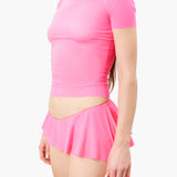 Elle Mini Shorts Pink Texas