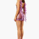 Tyra Latex Dress Dusty