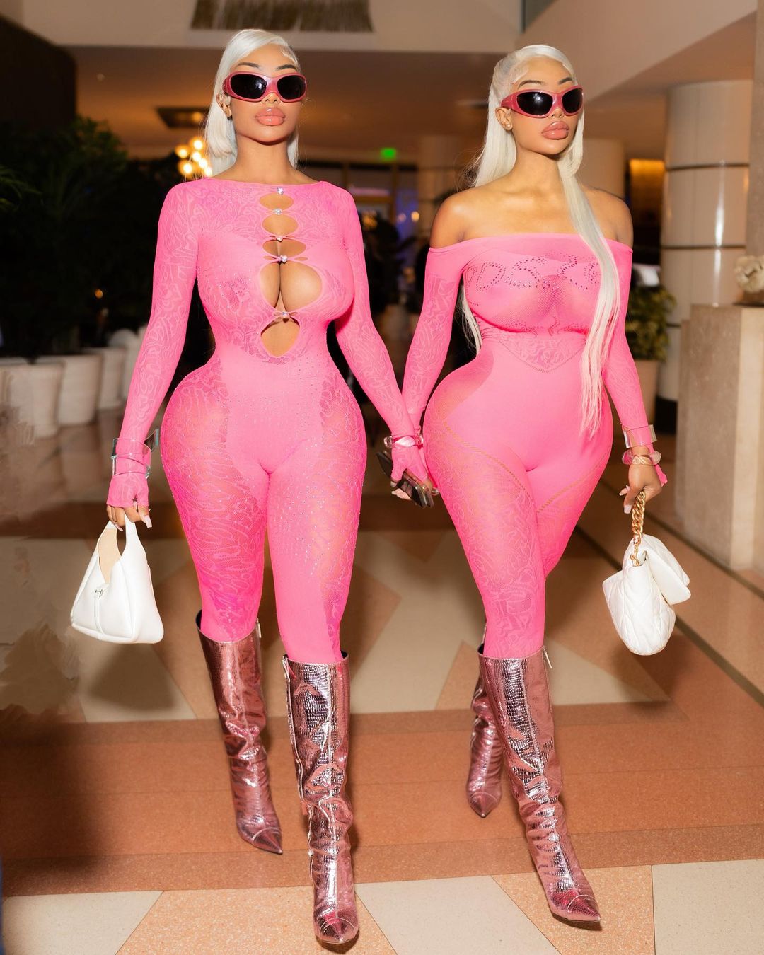 Clermont Twins wear POSTER GIRL