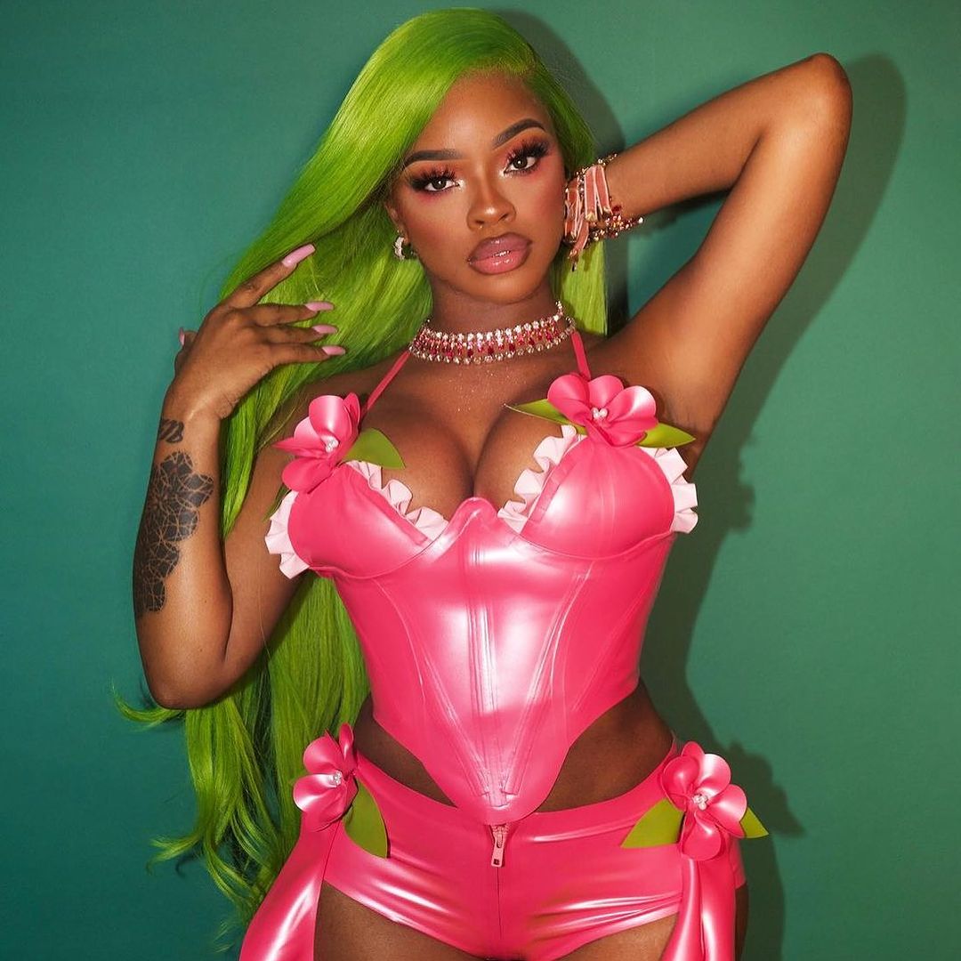 City Girls’ Rapper JT wears POSTER GIRL