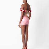 Fantasy Latex Dress Pink