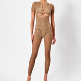 Dinero Jumpsuit Beige