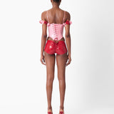 Fantasy Corset Top Pink