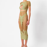 Sloane Dress Green
