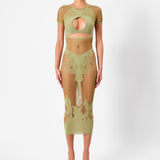 Sloane Dress Green