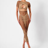 Sloane Dress Beige