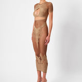 Sloane Dress Beige