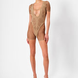 Flora Jumpsuit Beige
