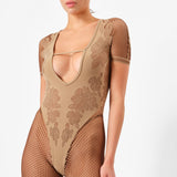 Flora Jumpsuit Beige