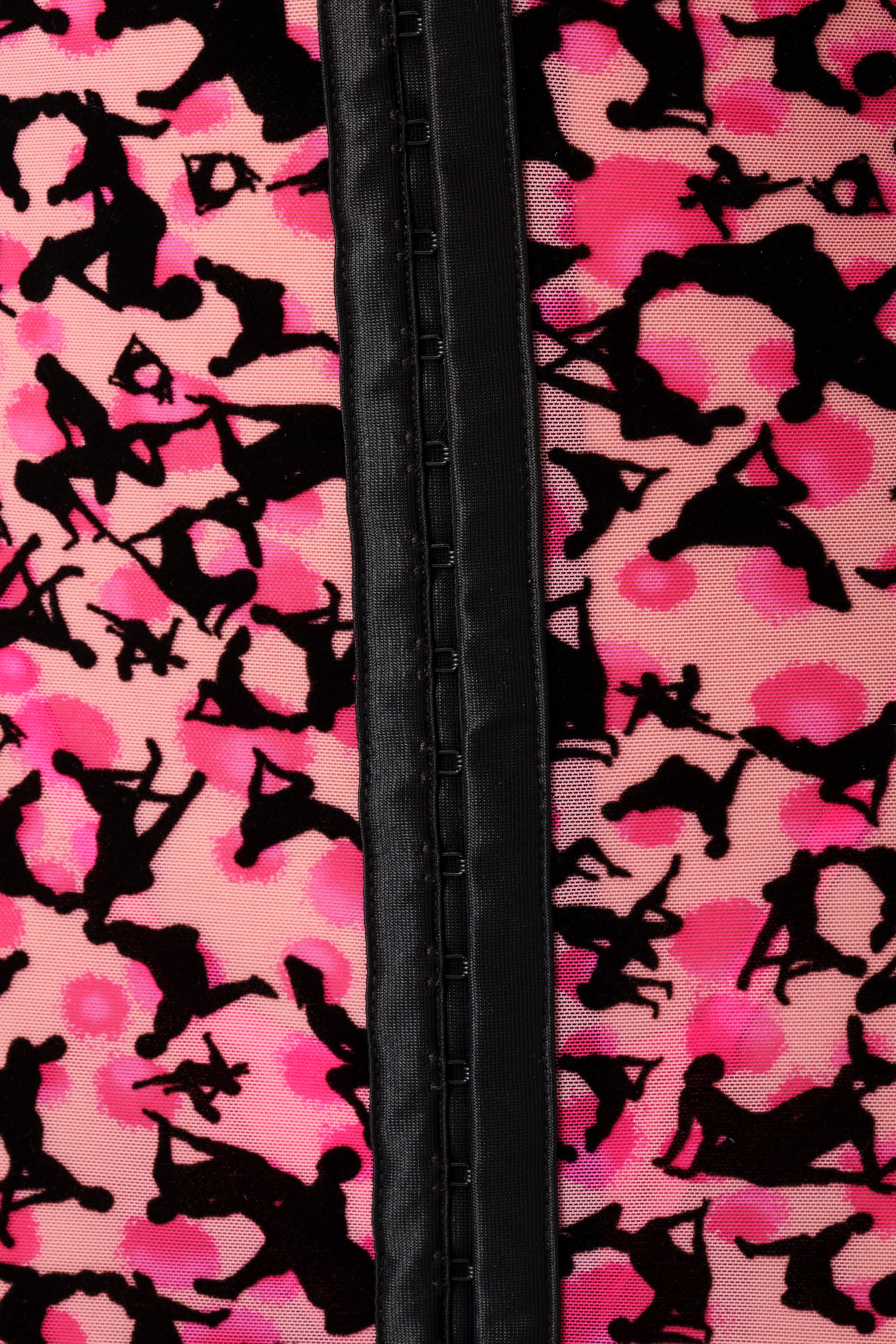 pink and black leopard dress Purple with Pink and Black Snow Leopard Maxi Dress Scamp & Dude