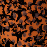 Knockout Capris Chestnut Leopard Print