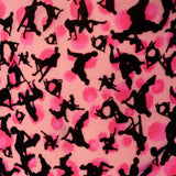 Knockout Jumpsuit Pink Leopard Print