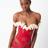 Fantasy Corset Top Red