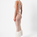 Oksana Dress White