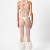 Oksana Dress White