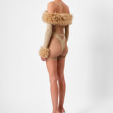 Katya Playsuit Beige