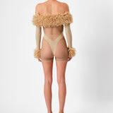 Katya Playsuit Beige