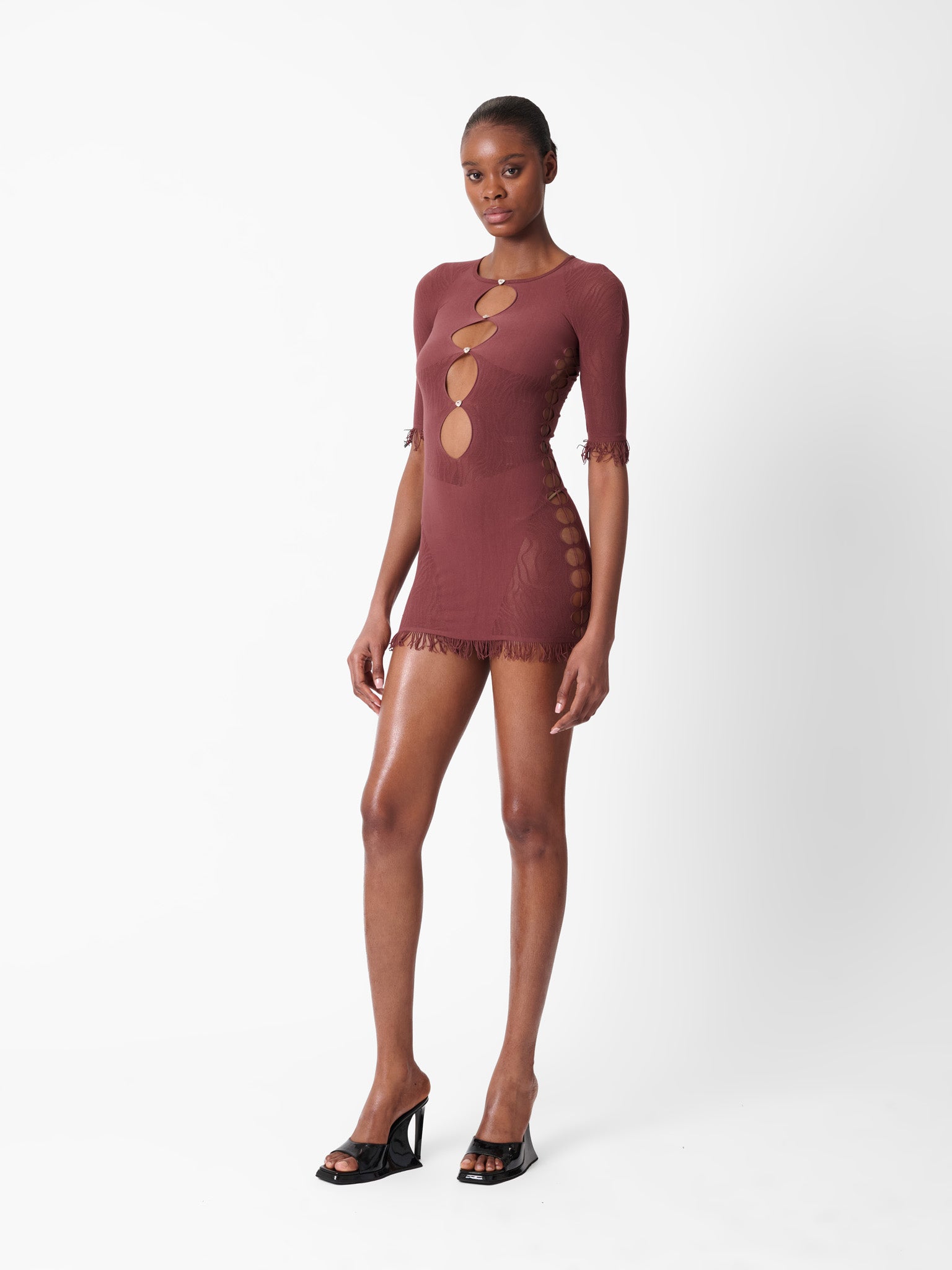 miranda mesh mini dress Miranda Mini Dress