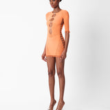 Miranda Dress Tangerine