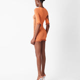 Miranda Dress Tangerine