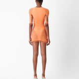 Miranda Dress Tangerine