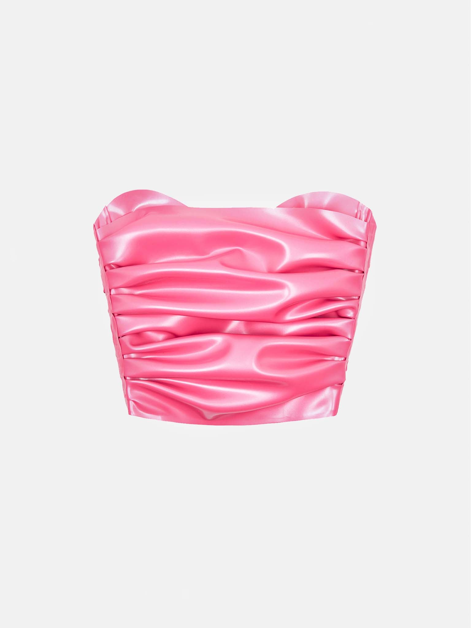 Barbossa Bandeau Top Fuchsia Pink