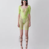 Shelly Playsuit Midori Sour