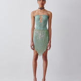 Coco Dress in Malachite Green